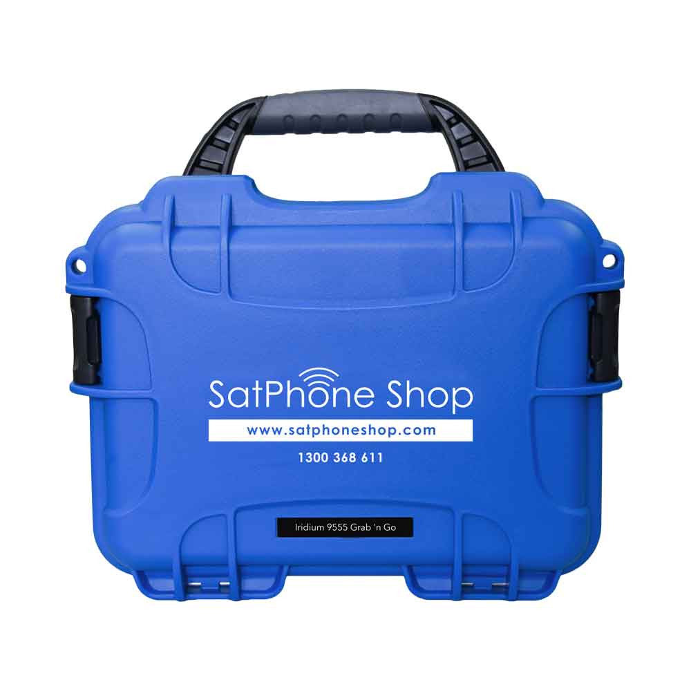 Iridium 9555 hard carry case blue