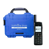 Iridium 9555 grab and go satellite phone bundle with carry case