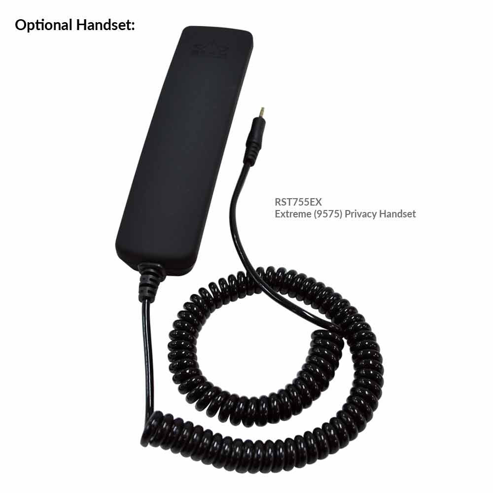 RST755EX Extreme (9575) Privacy Handset (optional)