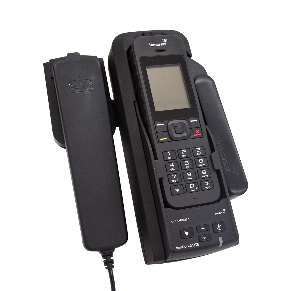 Beam IsatDock2 LITE docking station with IsatPhone 2 cradle