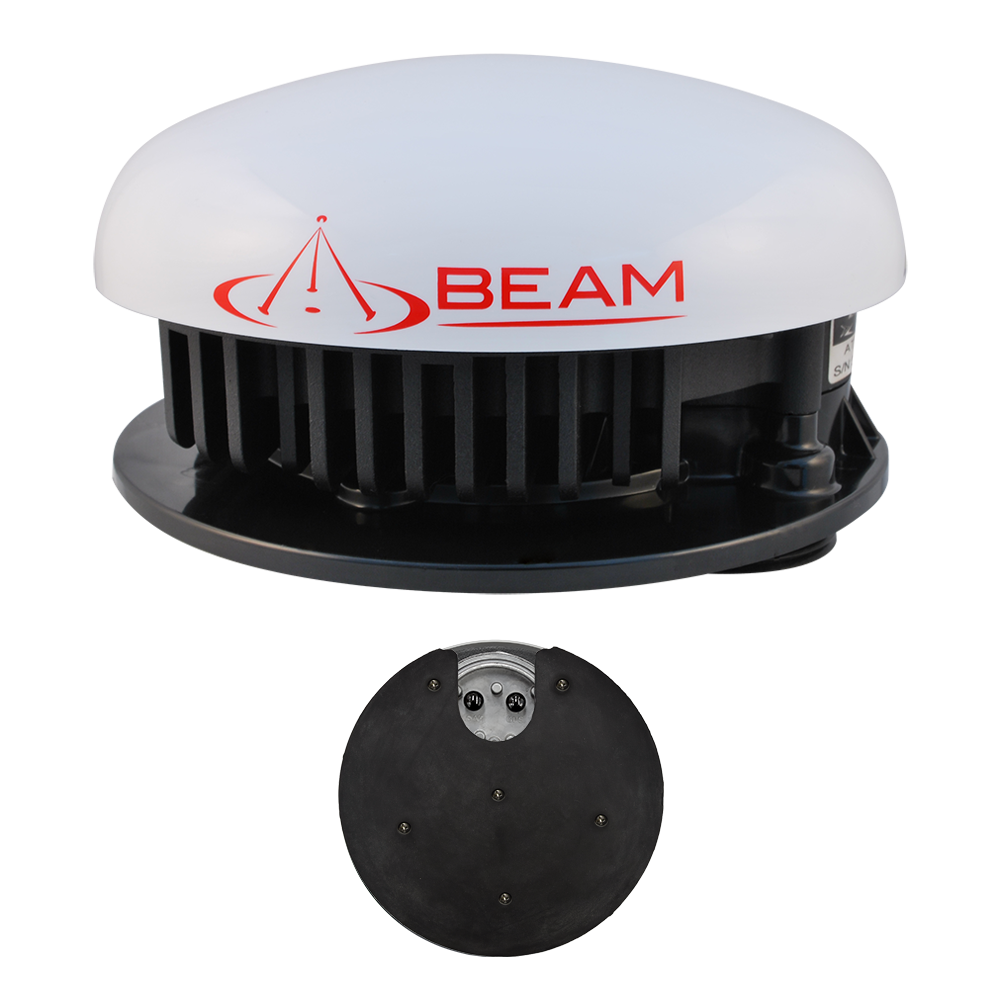 Beam Inmarsat Magnetic Transport Antenna with Base