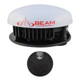 Beam Inmarsat Magnetic Transport Antenna with Base