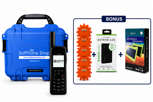 Iridium 9555 SPS GNG Grab N Go Bundle