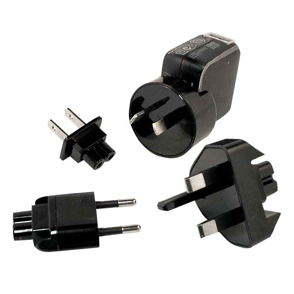 Iridium GO AC wall charger with international adapters